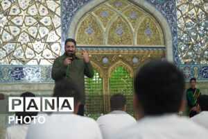  جشن تکلیف ۱۲۰ نوجوان پسر در حرم حضرت معصومه(س)