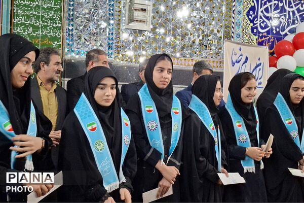 جشن آغاز هفته کرامت و روز دختر ویژه دختران در روستای ولی‌آباد قرچک 