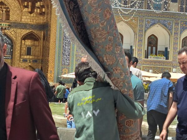 روز دحوالارض در حرم امام مهربانی‌ها