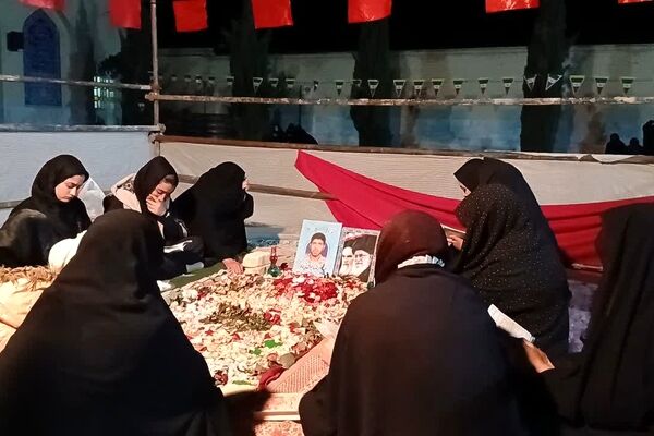 مراسم یاد بود شهید وطن عبدالرضا ابولی پناه