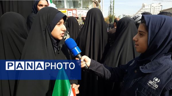  راهپیمایی ۱۳آبان روز ملی استکبار ستیزی و روز دانش آموز 