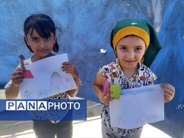 برپایی موکب سازمان دانش‌آموزی در شهرستان سملقان