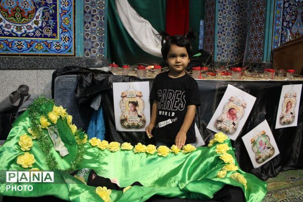 مراسم شیرخوارگان حسینی در منطقه پردیس