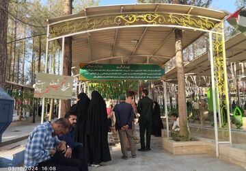 اجتماع مردم بیرجند در پی شهادت سید حسن نصرالله و حمله سپاه