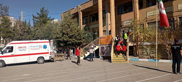 برگزاری بیست و هفتمین مانور سراسری زلزله در استان ایلام 