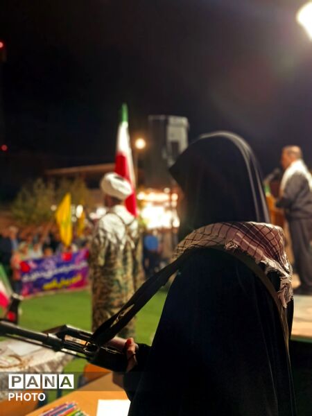 راهپیمایی شهروندان شهرستان مانه 