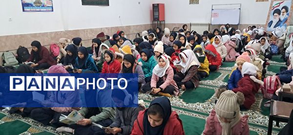 مراسم عزاداری شهادت حضرت هادی(ع) در مدرسه شهید رزمی خلیل آباد