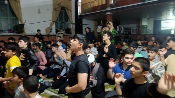 روز دوم اعتکاف پسران آشخانه 