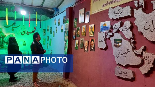 افتتاح دهمین سوگواره فاطمی کوچه‌های بنی‌هاشم همزمان با ایام فاطمیه در شهرستان ورامین