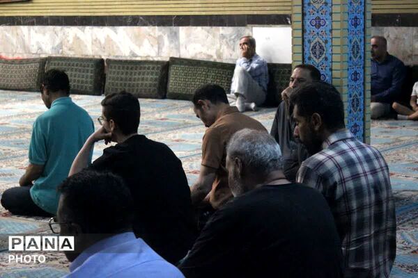 عزاداری دهه دوم محرم الحرام در مسجد جامع رودهن