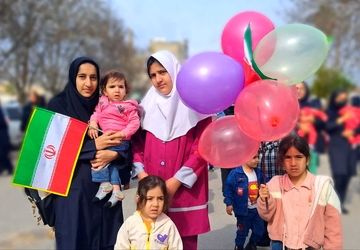 راهپیمایی یوم الله ۲۲ بهمن در شهرستان باشت با حضور گرم مردم