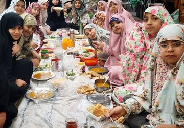 اعتکاف فرصتی برای خودسازی دانش‌آموزان نوجوان ناحیه دو مشهد 