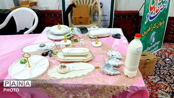 برپایی نمایشگاه مشاغل خانگی در شهر جعفریه
