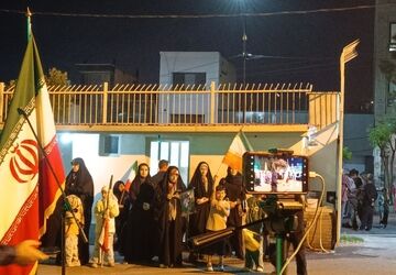 برپایی تریبون آزاد و گفتگوی مردمی در کنار تجمع مردم رودهن