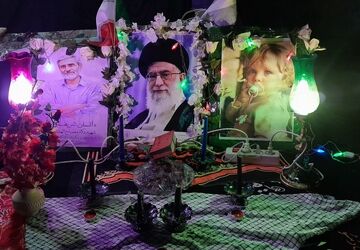 چلیچه در سوگ رهبر شهید؛ وداع پرشور مردم با پیکر شهید