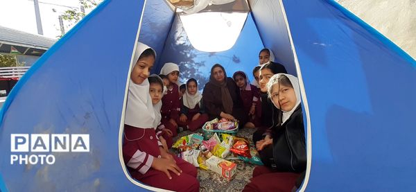 شور و نشاط دانش آموزی در اردوی یک روزه