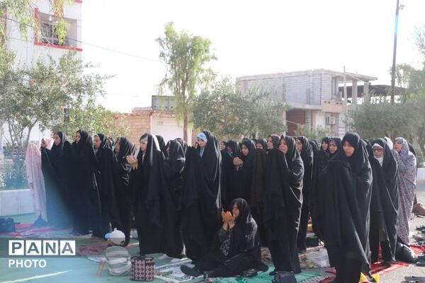 شکوه بندگی در عید قربان؛ فهرج یکپارچه غرق در نیایش شد
