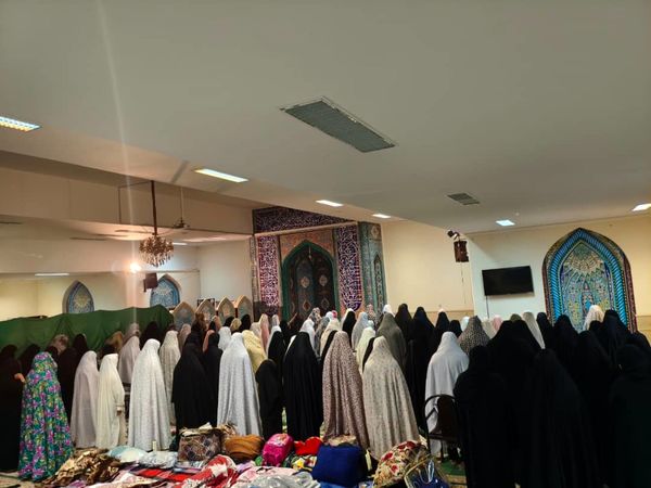 لحظات ناب اعتکاف دانش‌آموزی دختران در جاسک