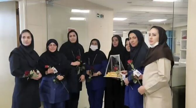 تقدیر خیریه «باران مهر علوی» از پرستاران به مناسبت روز پرستار و ولادت حضرت زینب(س)