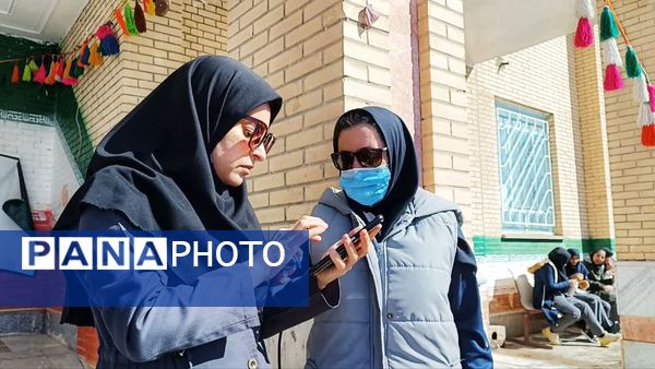 بازارچه کسب و کار دانش‌آموزی مدرسه الزهرا شهرستان مارگون