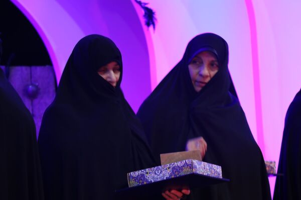 اختتامیه  بیست‌ودومین اجلاس بین‌المللی پیر غلامان حسینی در تالار قدس حرم رضوی