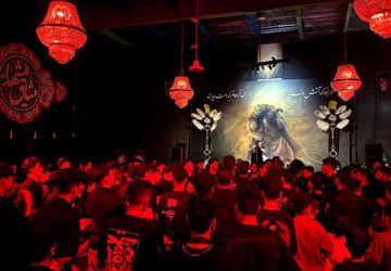 مراسم شب سوم محرم در آستان مقدس امامزاده سید محمد دیباج