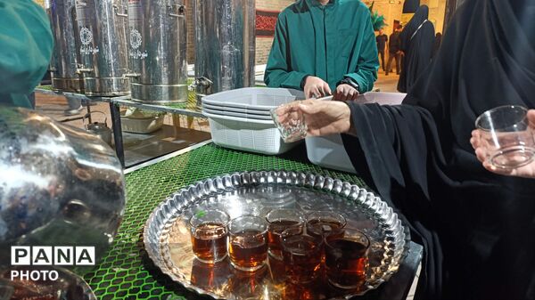 چایخانه حضرت زهرا(س) در شب پنجم محرم در نیشابور
