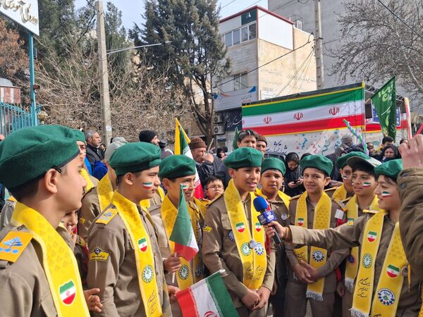 راهپیمایی روز ۲۲بهمن شهرستان بجنورد