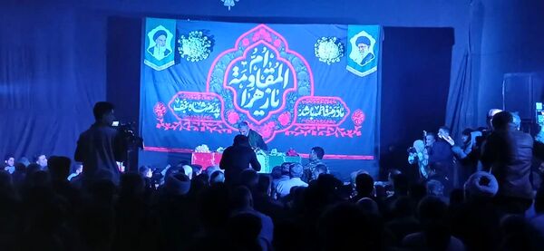 استقبال از شهید گمنام در شهرستان علی‌آباد کتول