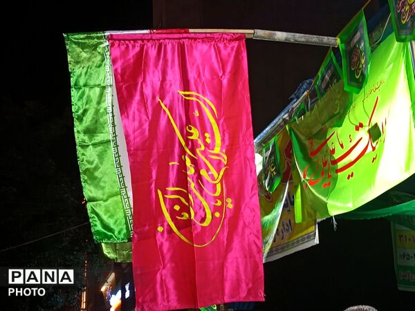 خروش ملت ایران در شب نود و پنجم حماسه میدان داری-١