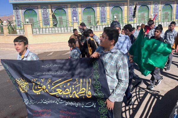 شهادت حضرت فاطمه (س) در مدارس شهر سورمق