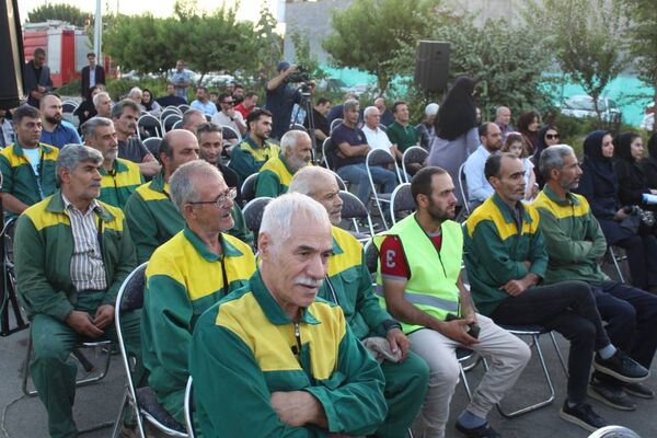 آیین افتتاح پارک شهدای اصناف در ناحیه 2 کرج