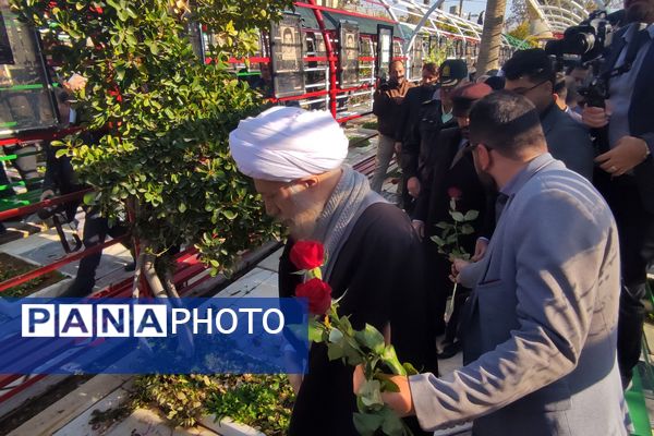 سومین سالگرد شهید علی‌اکبر رنجبر در گلزار شهدای شیراز