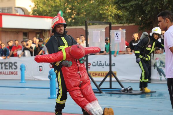 مسابقات عملیاتی ورزشی آتش‌نشانان در مشهد