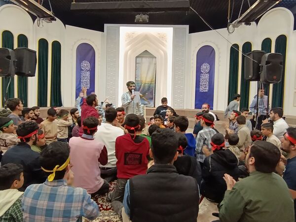 مراسم ولادت امام حسن مجتبی(ع) در میدان شهدای مشهد مقدس