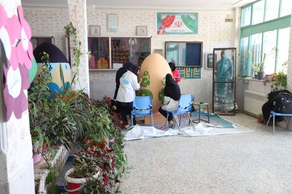 تخم‌مرغ‌های رنگی به پیشواز بهار رفتند