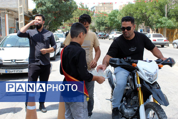 سوگواره احلی من العسل در شهرستان گرمه