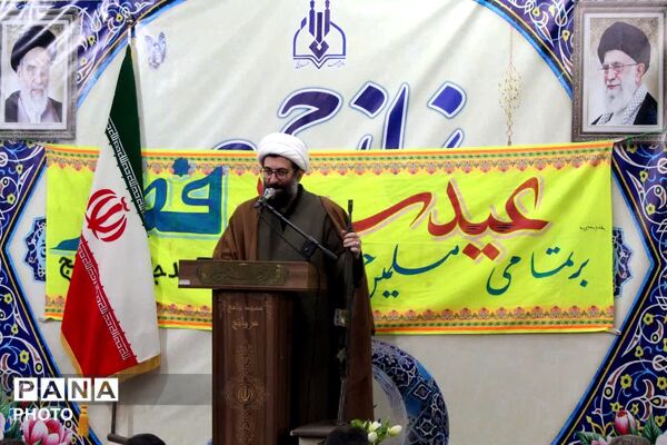 نماز عید فطر در مریانج