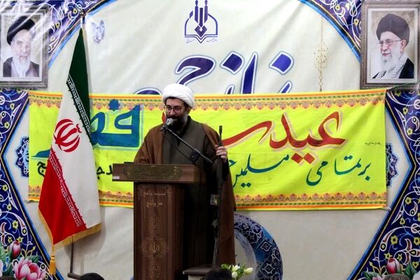 نماز عید فطر در مریانج