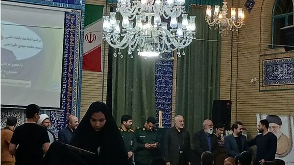 افتتاحیه پایگاه علمی شهید محمد مهدی طهرانچی درمسجد سیدالشهدا