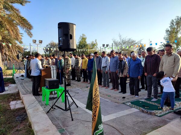 نماز عید سعید فطر در بوموسی