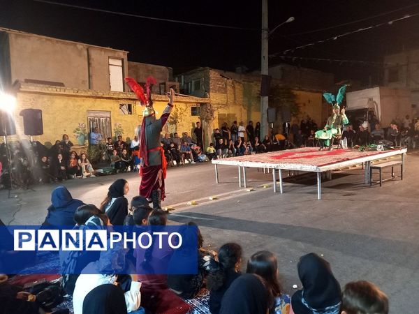مراسم تعزیه خوانی شهادت حضرت عباس  در قیامدشت