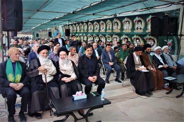 آیین سالگرد شهید آیت الله سعیدی و شهدای سادات استان قم 