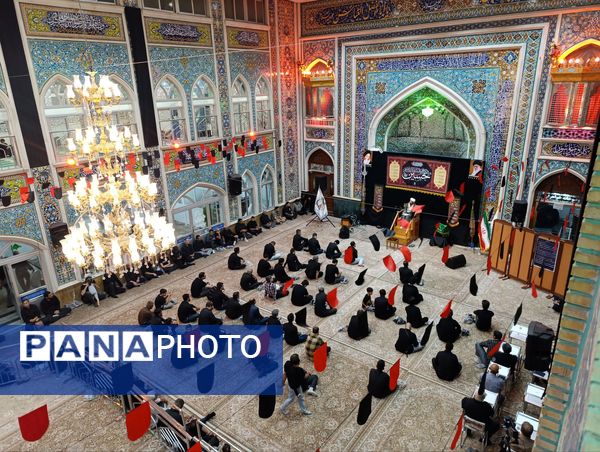 مراسم عزاداری امام حسین (ع) در شب تاسوعای حسینی 
