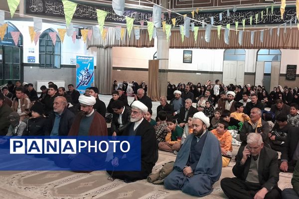 جشن میلاد امیرالمؤمنین علی (ع) در مسجد امام حسین (ع) شهرستان کامیاران