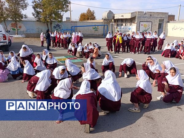 بیست و هفتمین مانور سراسری زلزله در مدارس شهرستان چوار