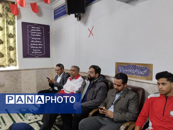 مانور سراسری زلزله در دبیرستان دخترانه شاهد شیرودی 