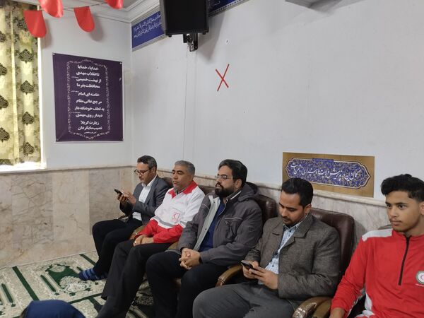 مانور سراسری زلزله در دبیرستان دخترانه شاهد شیرودی 