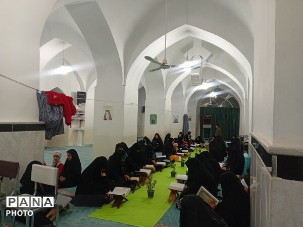 جز خوانی آیات کلام‌الله مجید در خلیل آباد