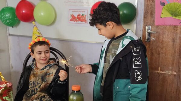 جشن یلدایی در مدرسه دکتر عسکریان یاسوج